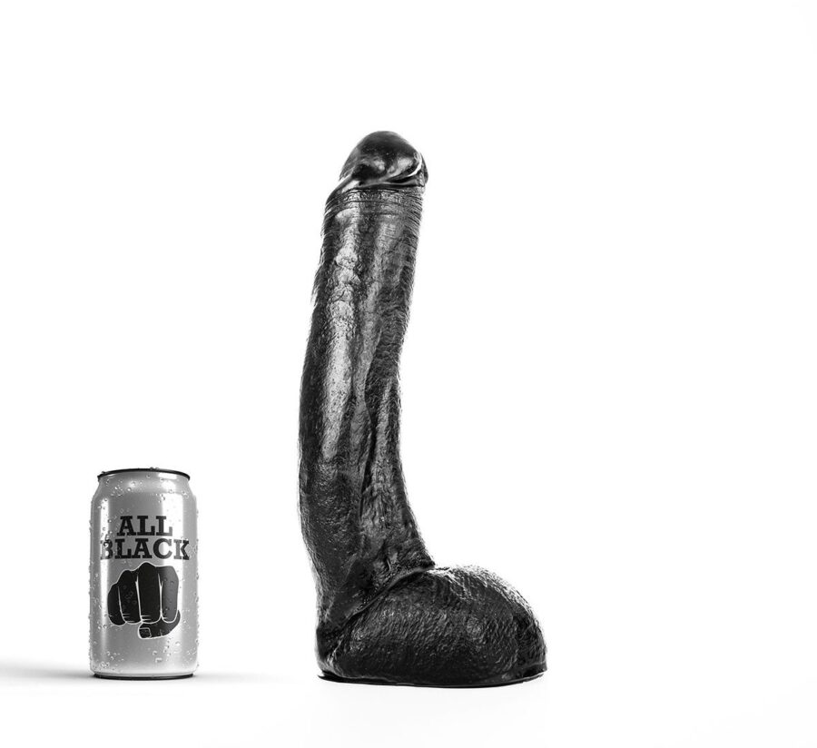 All Black realistische anaal dildo 26 x 5 cm