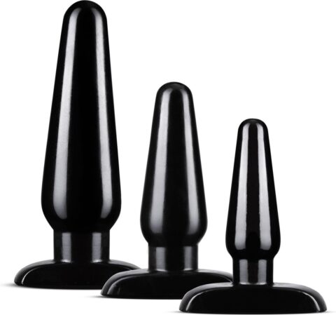 Anal Adventures basic anaal plug set 3 stuks
