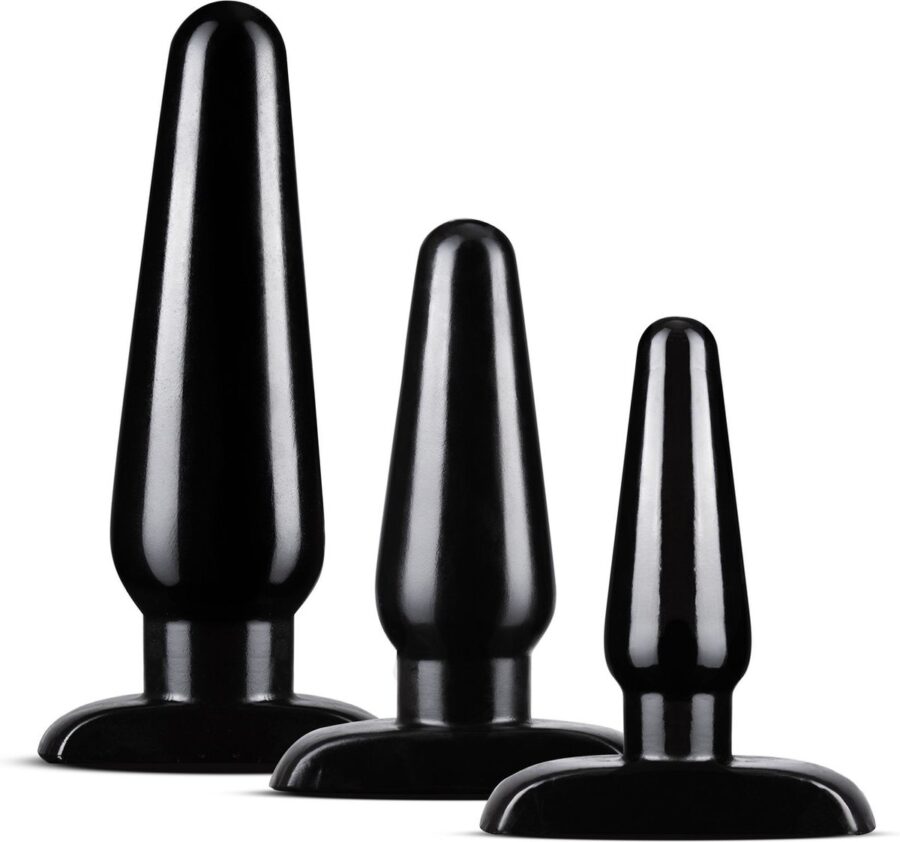 Anal Adventures basic anaal plug set 3 stuks