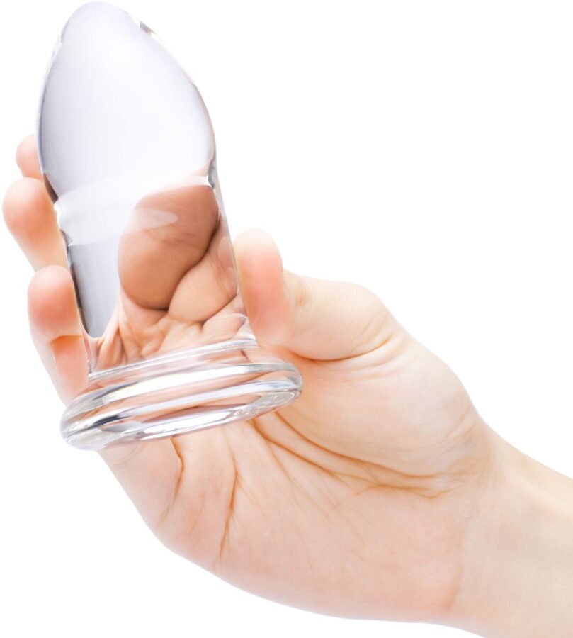 b-Vibe glazen anale dilatorset, vier plugs