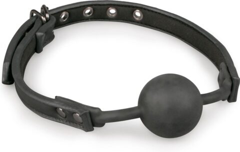 Ball gag met siliconen bal en verstelbare band