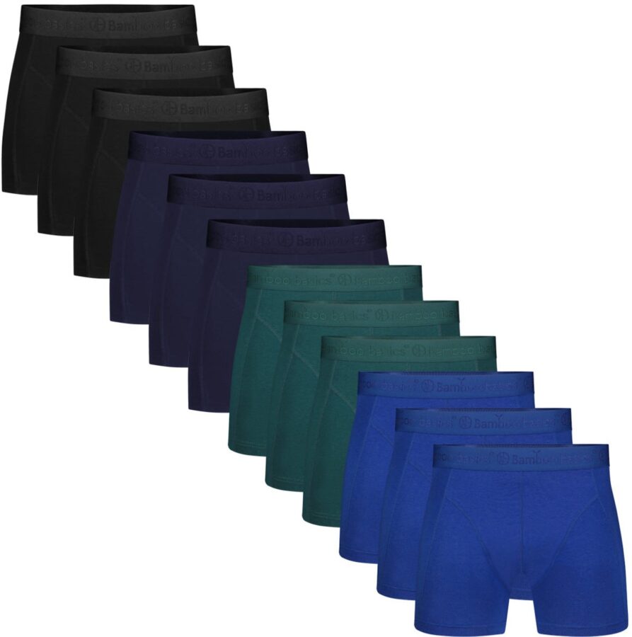 Bamboo Basics Rico boxershorts heren 12-pack