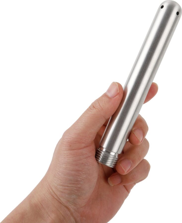 Banoch aluminium anaal douche satin brush