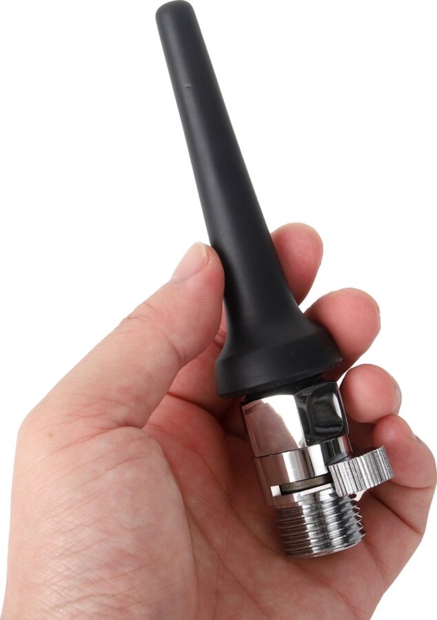 Banoch siliconen klysma voor doucheslang met adapter