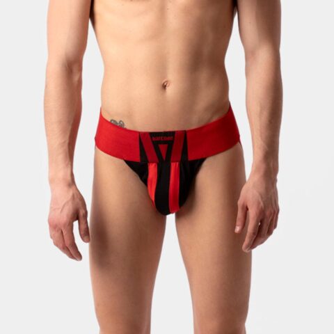 Barcode Berlin Zuri jockstrap rood-zwart