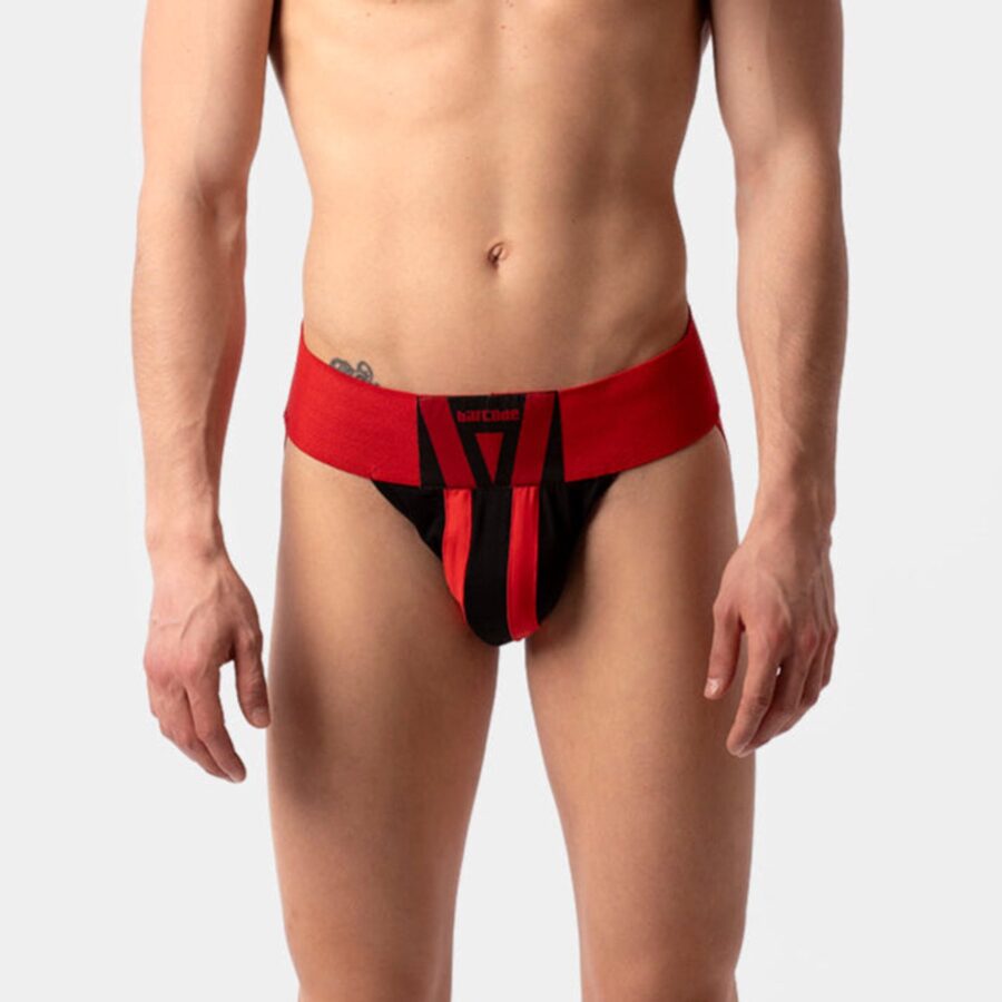 Barcode Berlin Zuri jockstrap rood-zwart