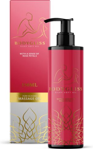 BodyGliss Silky Soft massageolie rozenblaadjes 150 ml