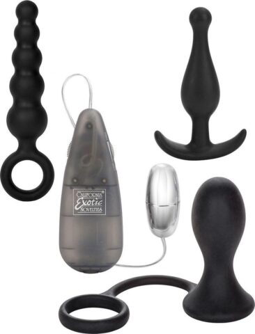 CalExotics His prostaat trainer set met mini stimulator