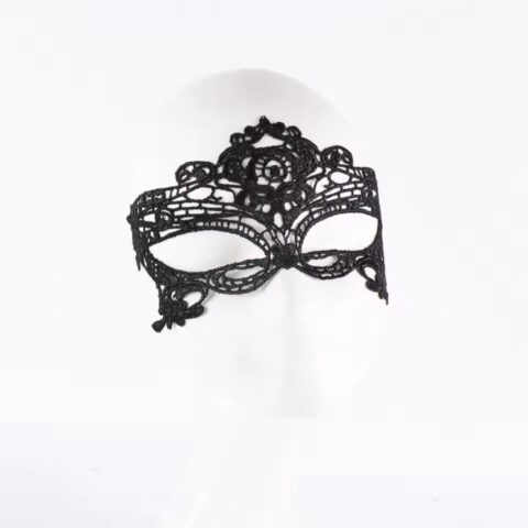 CHPN sensueel oogmasker zwart met linten