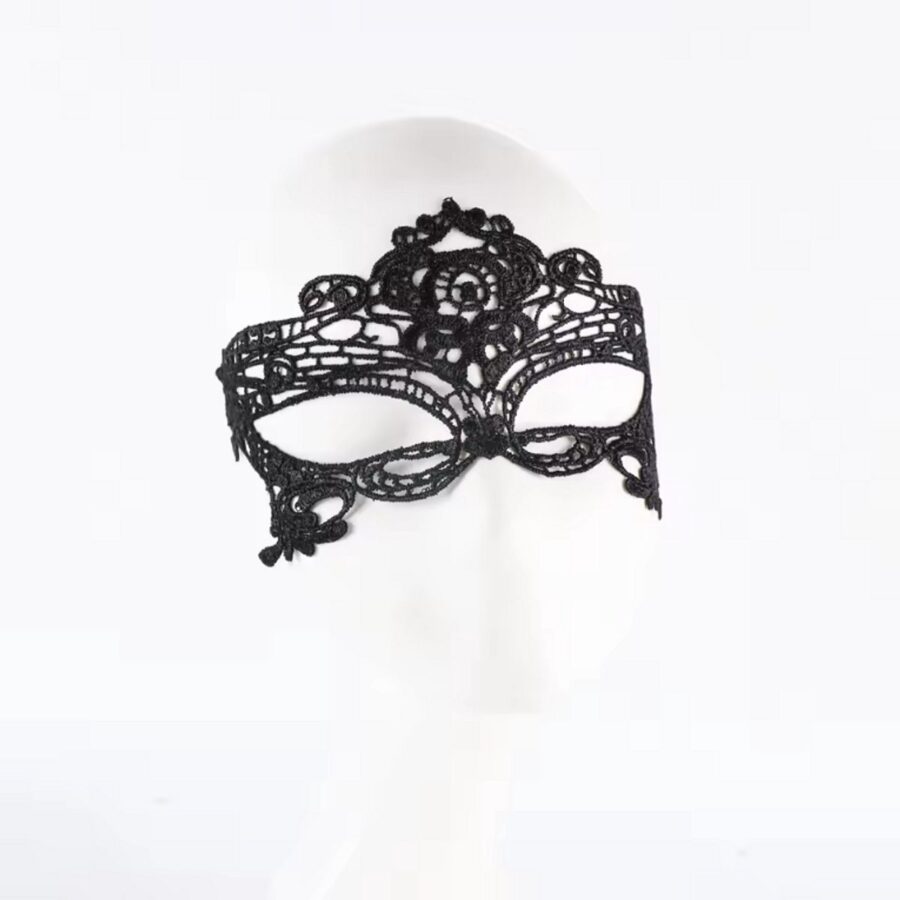 CHPN sensueel oogmasker zwart met linten