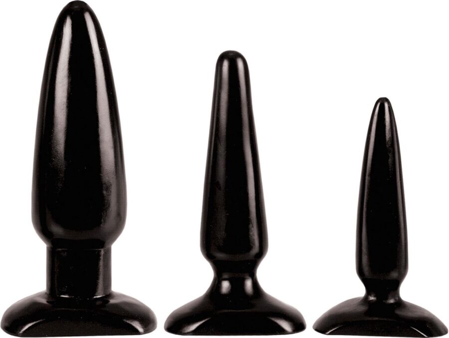 Colt anal trainer kit buttplug set zwart