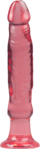 Doc Johnson Crystal Jellies Anal Starter dildo roze