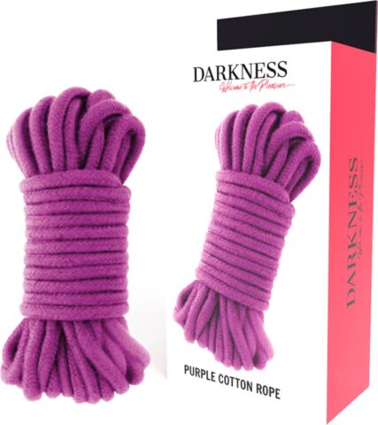 Darkness kinbaku bondagetouw paars 5 meter