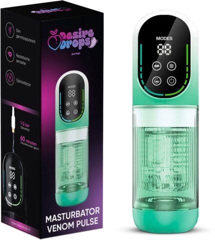 Desiredrops Venom Pulse roterende masturbator