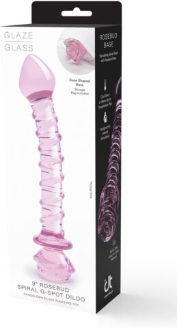 Dream Toys Glaze glazen dildo roze