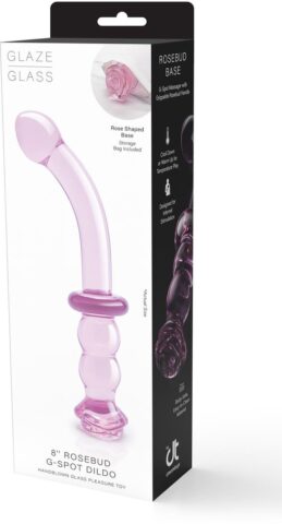 Dream Toys Glaze glazen G-spot dildo roze