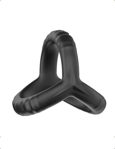 Driehoekige siliconen cockring voor mannen