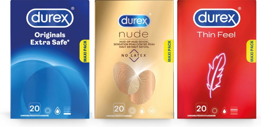 Durex condooms mixpakket 60 stuks