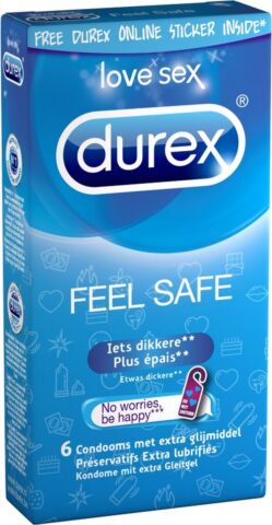 Durex Feel Safe condooms 6 stuks