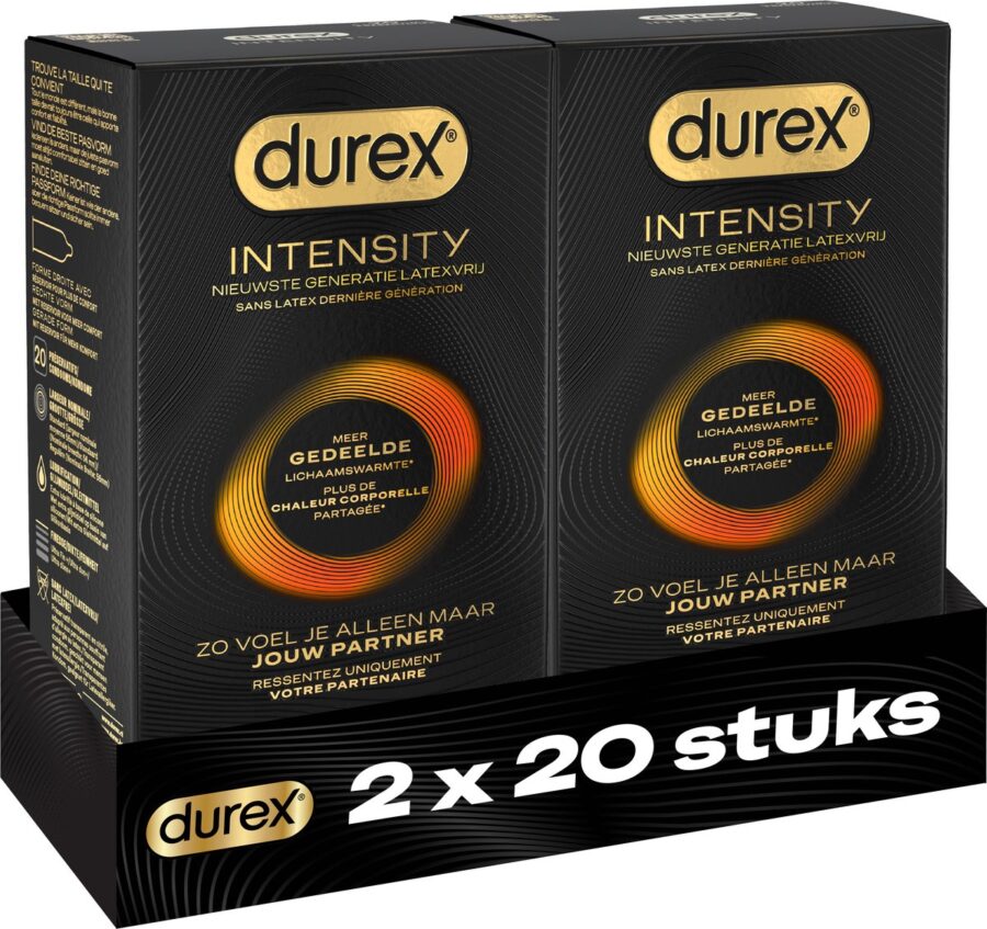 Durex Intensity latexvrije condooms (2x 20 stuks)