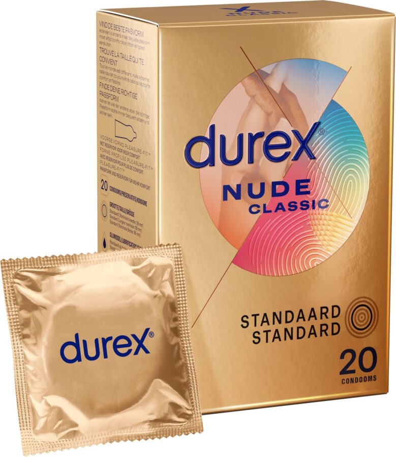 Durex Nude condooms huid-op-huid gevoel 20 stuks