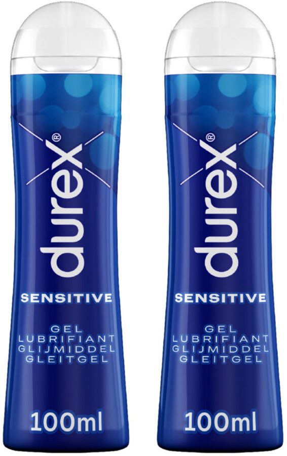 Durex Play Sensitive glijmiddel waterbasis 2 x 100 ml