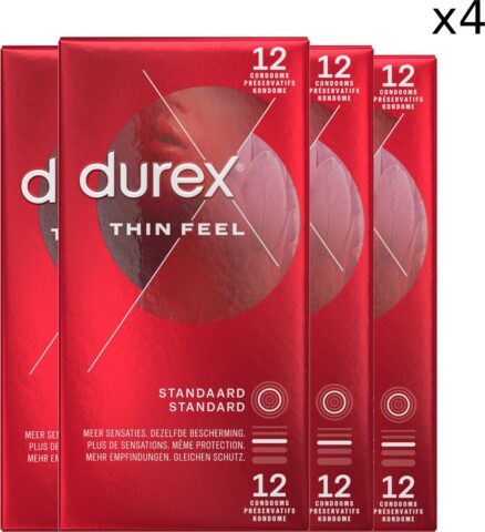 Durex Thin Feel condooms 48 stuks voordeelverpakking