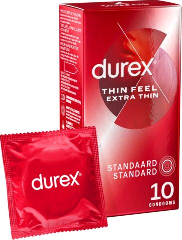 Durex Thin Feel Extra Dun condooms 10 stuks