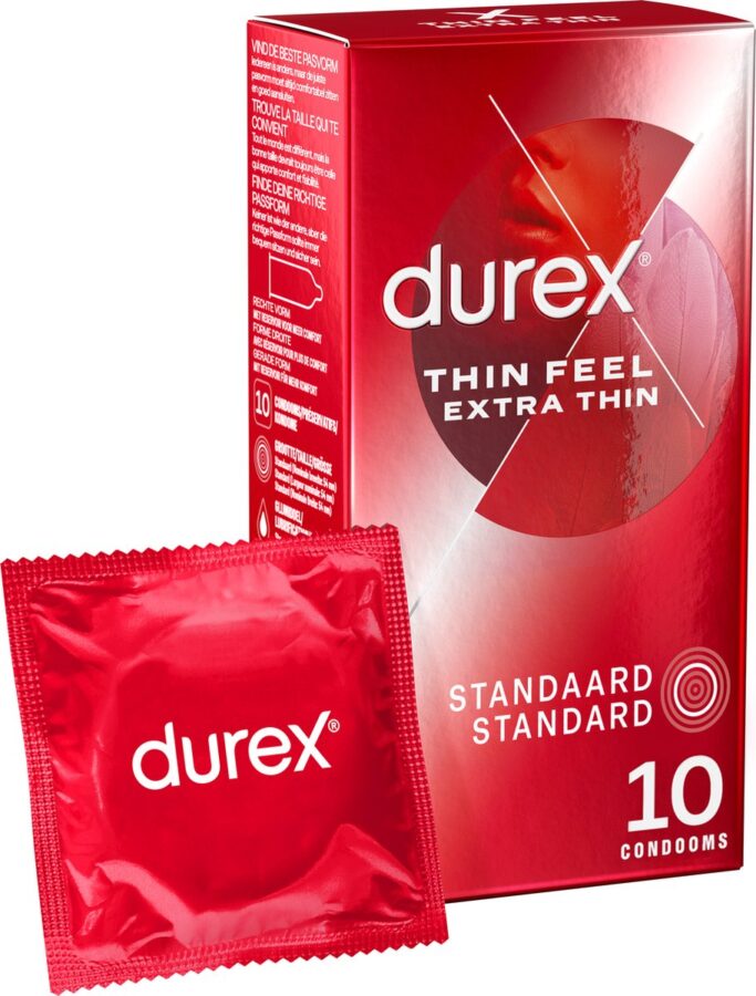 Durex Thin Feel Extra Dun condooms 10 stuks
