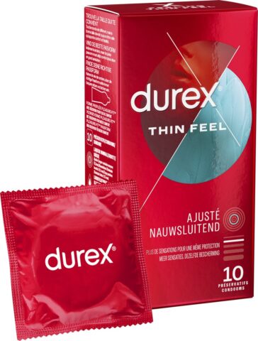 Durex Thin Feel nauwsluitende condooms 10 stuks