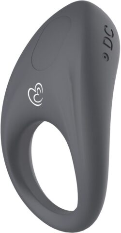 EasyToys Ring Play vibrerende cockring grijs