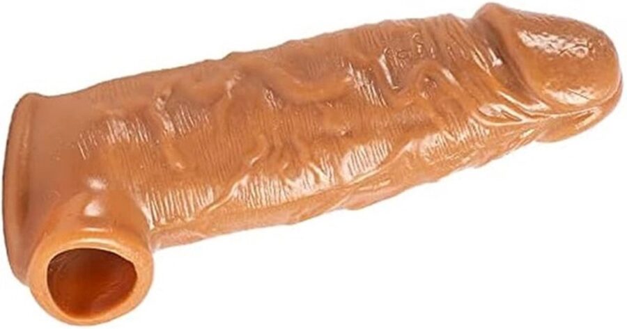 Erodit realistische penis sleeve met cockring
