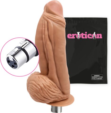 Eroticon Niek XXL dildo opzetstuk 26,5 cm (3XLR)