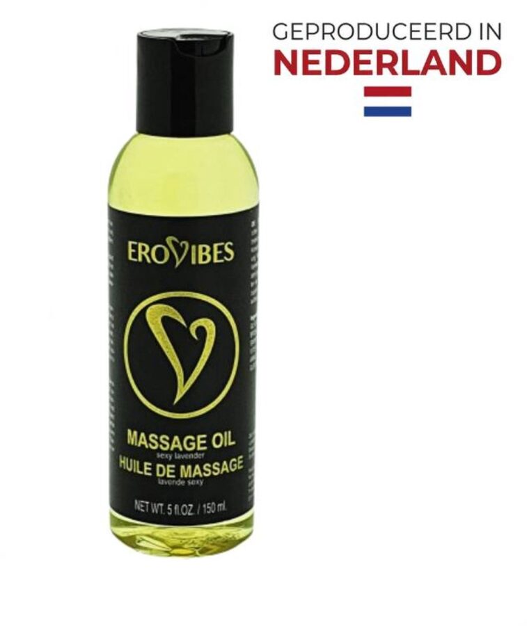 Erovibes massageolie lavendel 150 ml