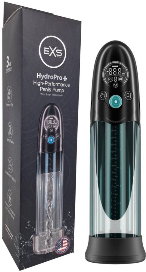 EXS Hydro Pro+ automatische penispomp met sleeve