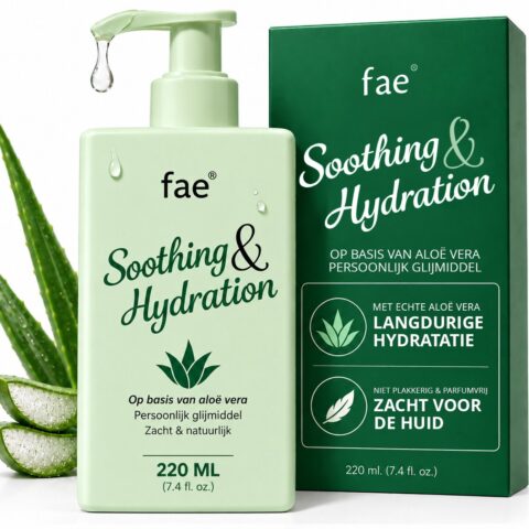 Fae glijmiddel waterbasis met aloë vera 220 ml