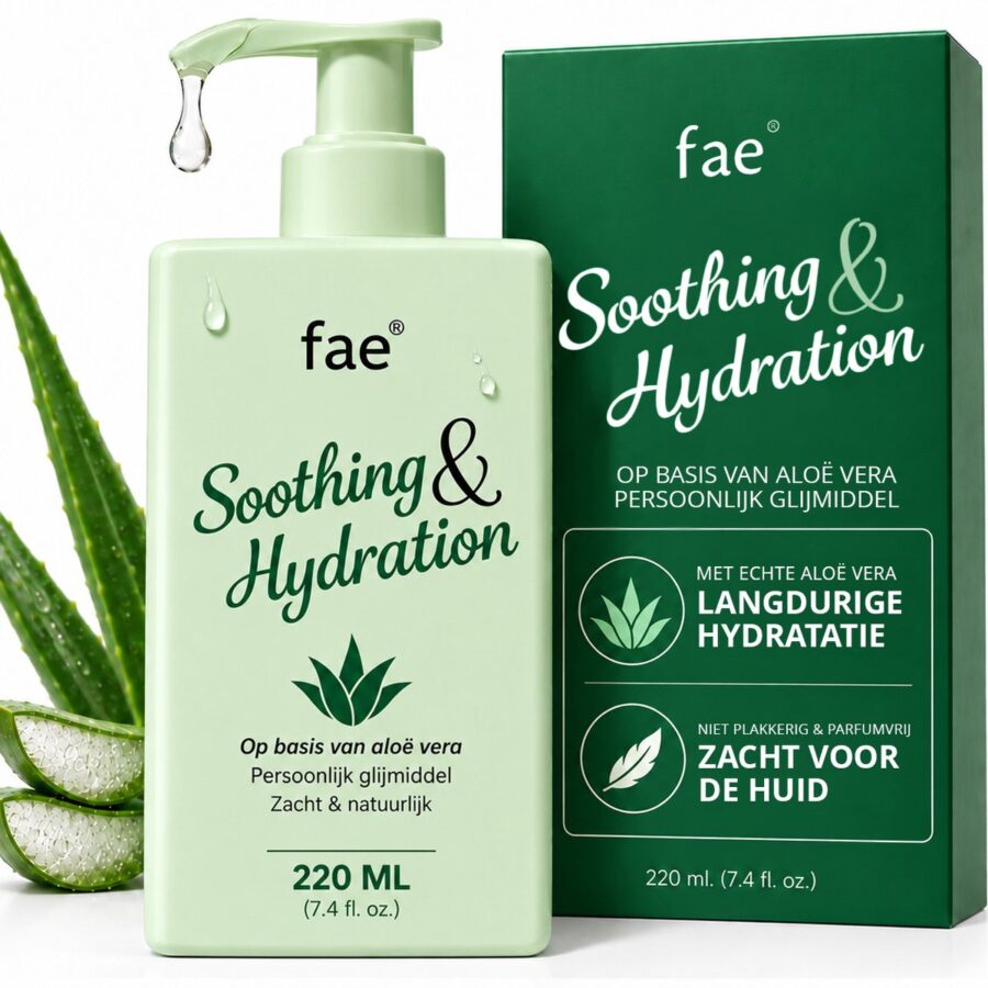 Fae glijmiddel waterbasis met aloë vera 220 ml