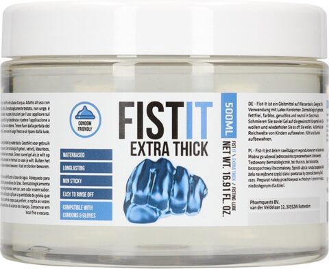Fist-It Extra Thick fisting glijmiddel waterbasis 500 ml
