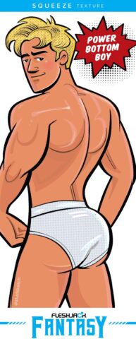 Fleshjack Fantasy Power Bottom Boy masturbator