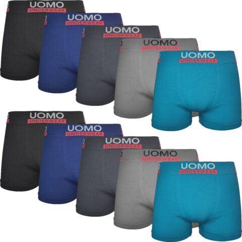 Gianvaglia naadloze microfiber boxershorts heren 10-pack