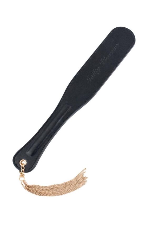 Guilty Pleasure kunstleren paddle premium zwart