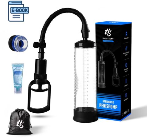 HappySexy penispomp met grippomp en ringen