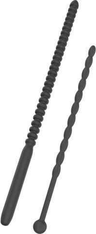 Hidden Desire Extreme geribbelde penis dilator set 2 stuks
