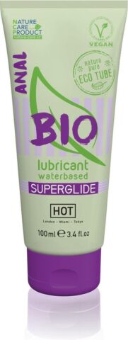 HOT BIO Superglide Anal glijmiddel waterbasis 100 ml