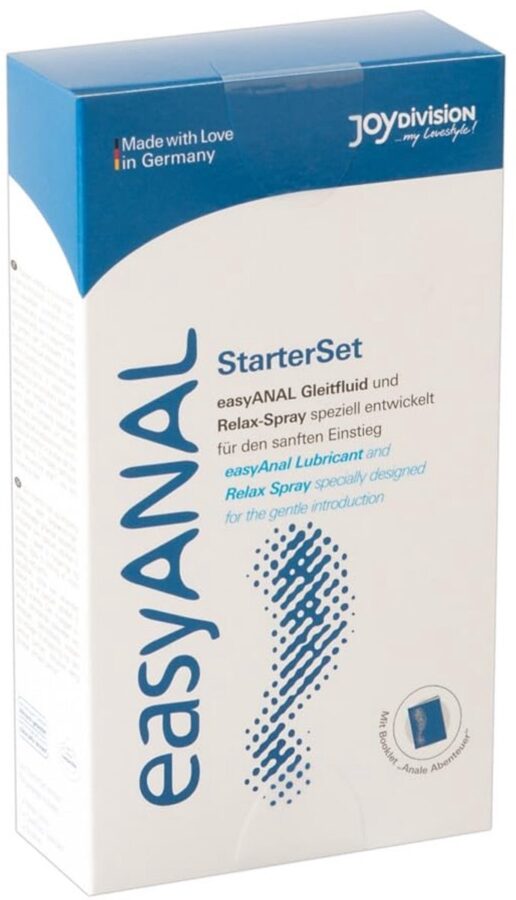JOYDIVISION easyANAL starterset 80 ml gel en 30 ml