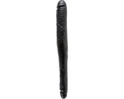 King Cock dubbele dildo 43,5 cm zwart