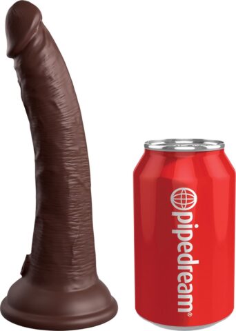 King Cock Elite dual density dildo 18 cm siliconen