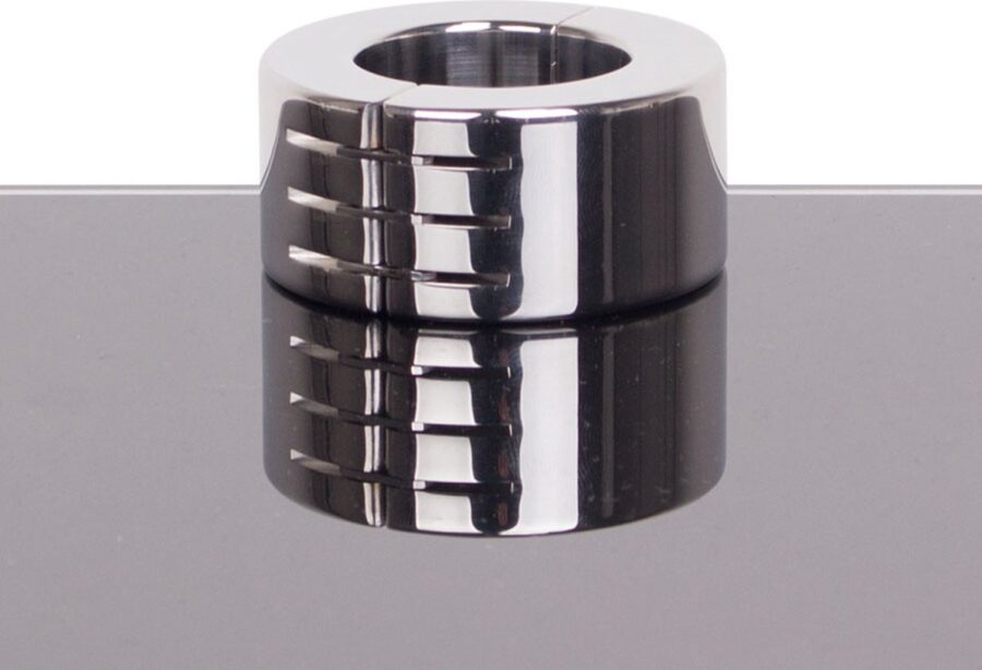 Kiotos scharnierende ballstretcher RVS met groeven 35 mm