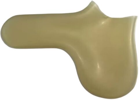 Latex mini slip voor penis en scrotum