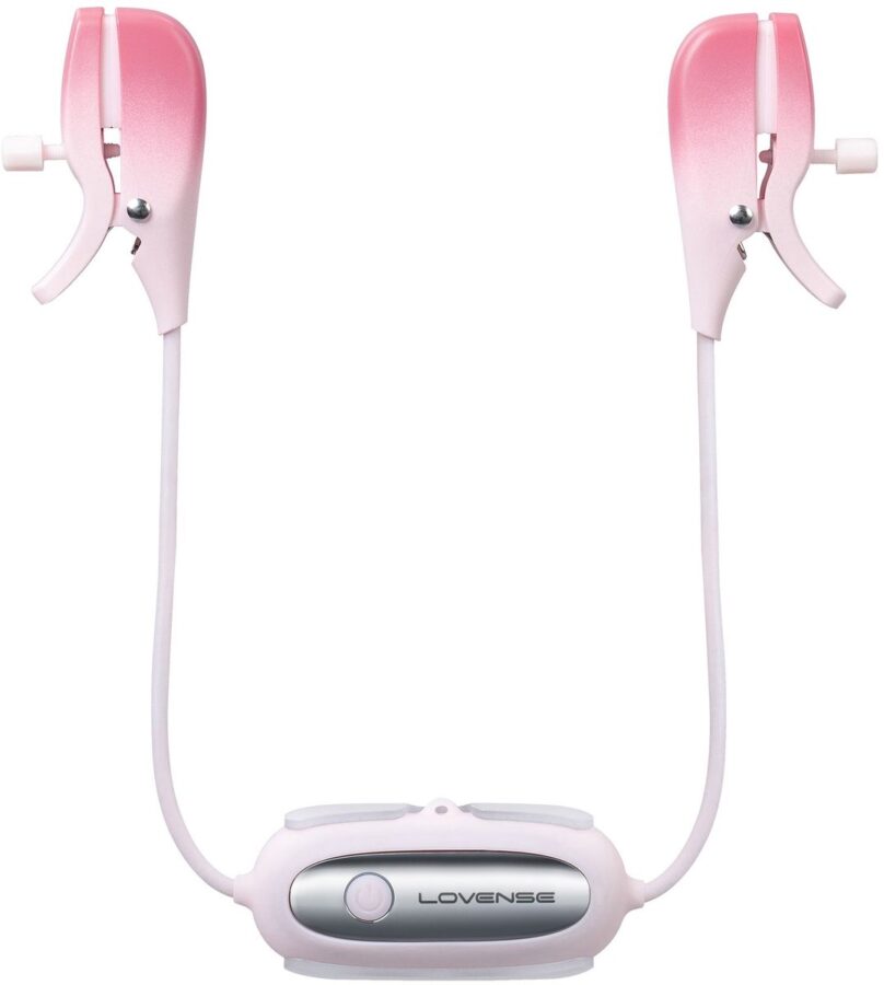 Lovense Gemini vibrerende tepelklemmen met app